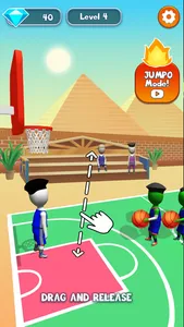 Basketball Block:Jump & Defend screenshot 1