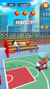 Basketball Block:Jump & Defend screenshot 3