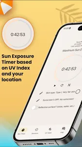 Sun’n’Chill - Sun Timer UV SPF screenshot 1