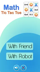 Tic Tac Toe A Math Game screenshot 0