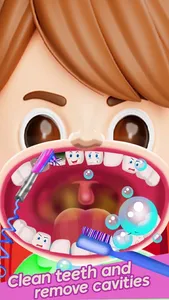 Dentist Game Teeth Care clinic screenshot 0