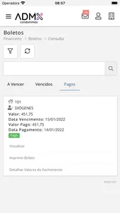 Admx Condomínios screenshot 2