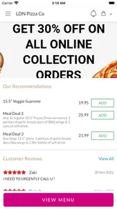 LDN Pizza Co screenshot 1