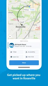 GO S. Placer On-Demand Transit screenshot 2