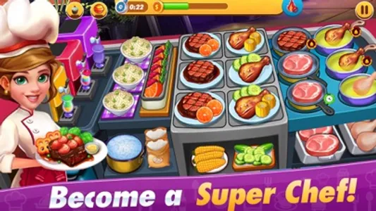 Cooking Star-Restaurant Games screenshot 0