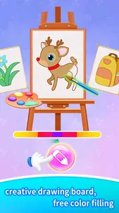 Little Painter Dress Up Story screenshot 2