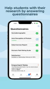 Posture Check - Research app screenshot 2