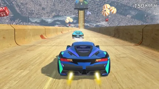 Super Hero Mega Ramp Car Stunt screenshot 3