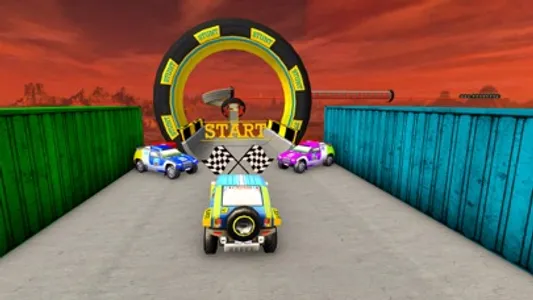 Race Master 3D-Car Stunt screenshot 2