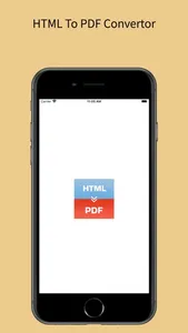 HTML To PDF App screenshot 0