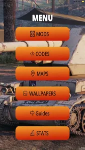 Codes, Tanks, Stats & Maps screenshot 0