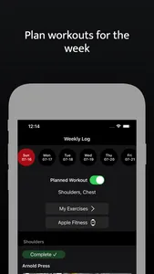 Fit Workout Routine: Planner screenshot 3
