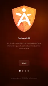Rad na sigurno – ASTRA screenshot 1