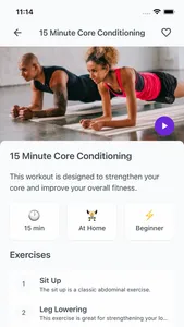 Fitcare - Workout Planner screenshot 2