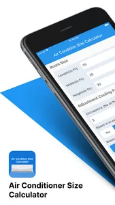 Air Condition Size Calculator screenshot 0