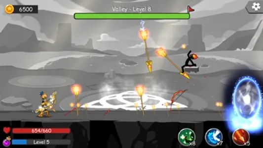 Stickman Fight Archer Survival screenshot 0