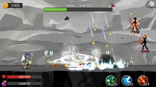 Stickman Fight Archer Survival screenshot 2