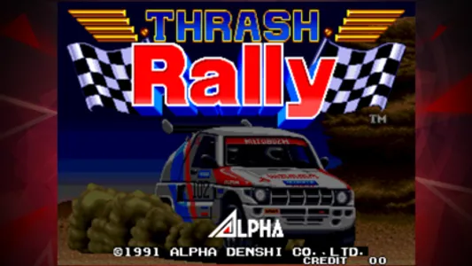 THRASH RALLY ACA NEOGEO screenshot 0
