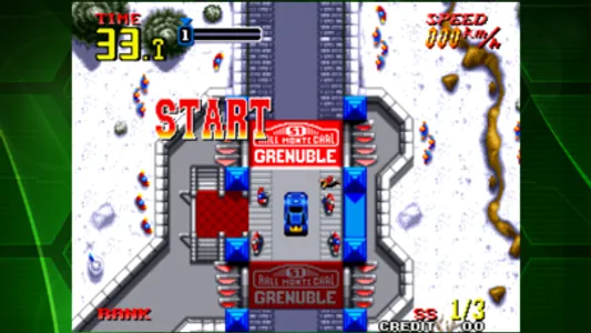 THRASH RALLY ACA NEOGEO screenshot 2