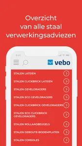 VEBO Verwerkingsadviezen screenshot 2