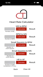 The Cardiac Calculator screenshot 1