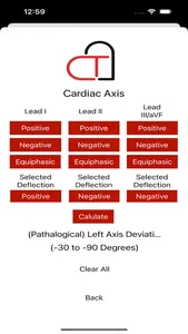 The Cardiac Calculator screenshot 2