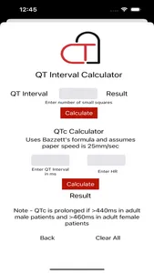 The Cardiac Calculator screenshot 3