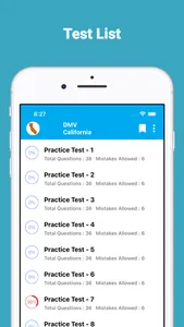 California DMV CA Permit Test screenshot 0
