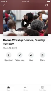 Eastland Church of Christ screenshot 2