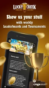 Lucky Creek Online Casino screenshot 2