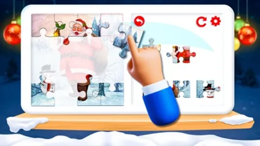 Christmas Santa Puzzle Mania screenshot 1