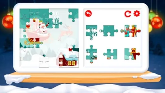 Christmas Santa Puzzle Mania screenshot 2
