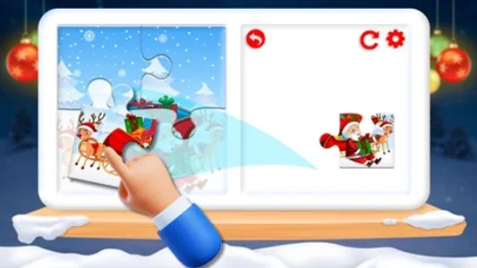 Christmas Santa Puzzle Mania screenshot 3