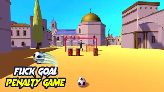 Football Penalty Flick Game 3D screenshot 0