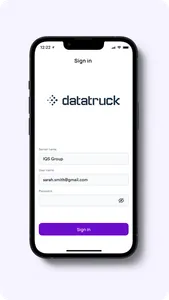 Datatruck screenshot 1