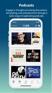 LiSTN Audio App screenshot 2