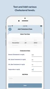 LDL: Cholesterol Tracker screenshot 5