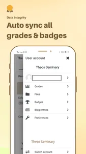 Theos Seminary LMS screenshot 1