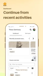 Theos Seminary LMS screenshot 4