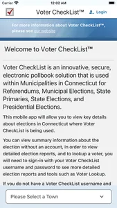 Voter CheckList screenshot 0