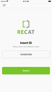 RECAT Catalogue screenshot 2