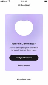 Bond Heart Pulse App screenshot 1