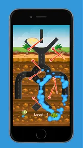 Water Flow Connect Pipes screenshot 3