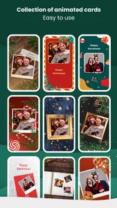 Animated Christmas Cards Maker screenshot 0