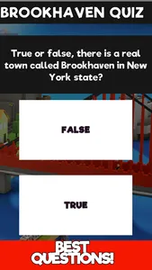 Brookhaven Trivia Quiz screenshot 1