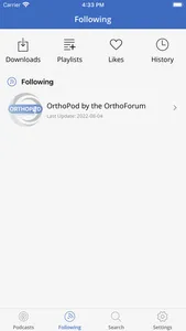 OrthoPod by the OrthoForum screenshot 1