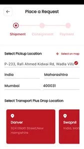 Transport Plus Customer screenshot 1