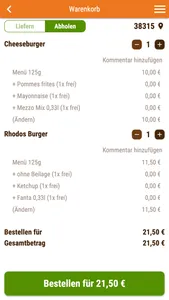 Piccaso Pizza Burger Schladen screenshot 1