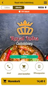 Royal India Lieferservice screenshot 1