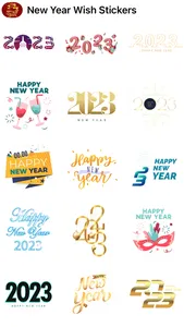 New Year Wish Stickers screenshot 0